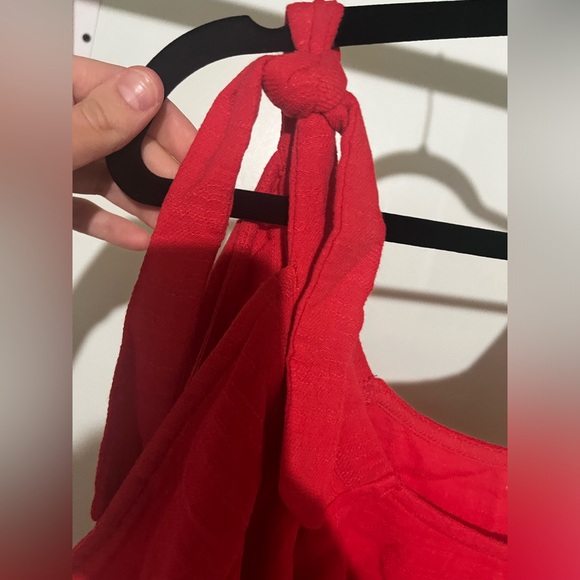 NWOT Billabong Cold-Shoulder Top, Red - Picture 8 of 8